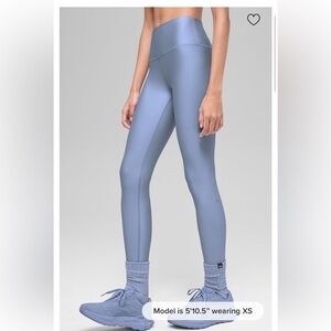 ALO Yoga blue set both size small